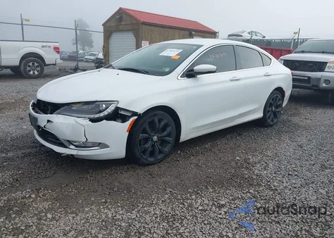 2015 Chrysler 200 C from USA, damaged, VIN 1C3CCCCG3FN501804